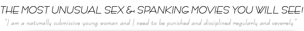 Spanking Sarah for sex and spanking